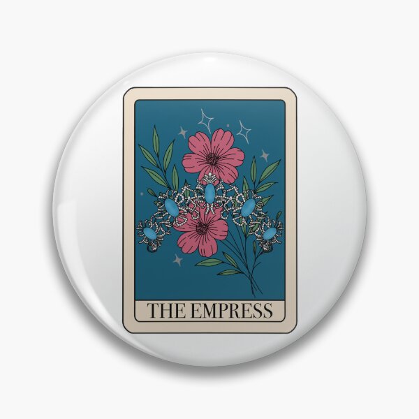 Item preview, Aquamarine Ribbon Tiara Flowers Tarot Card designed and sold by FreeOrca.