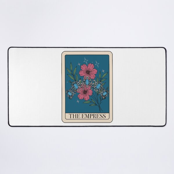 Item preview, Aquamarine Ribbon Tiara Flowers Tarot Card designed and sold by FreeOrca.