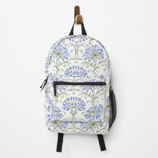 Item preview, Art Nouveau Curl Agapanthus Pattern designed and sold by HOMETOWN86.