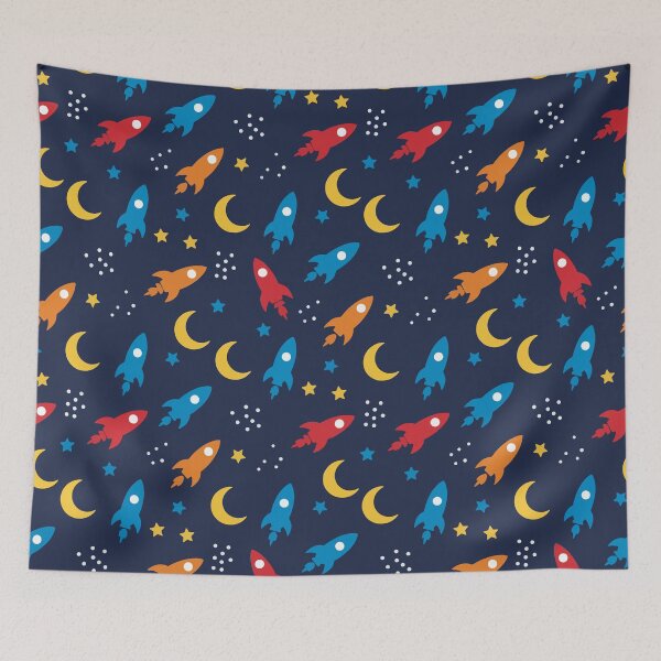 Item preview, Space pattern designed and sold by SineCreatives.