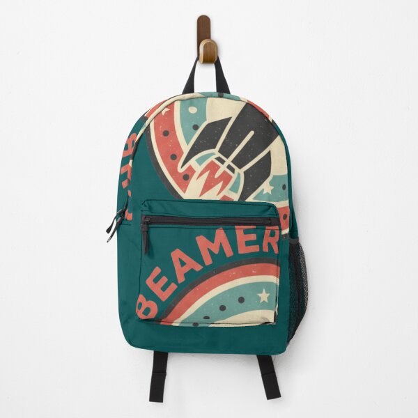 Item preview, Beamer Club Retro Rocket Emblem – Vintage Space Adventure Design designed and sold by JonelCrafts.