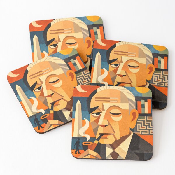 Item preview, Jorge Luis Borges designed and sold by Borne-studio.