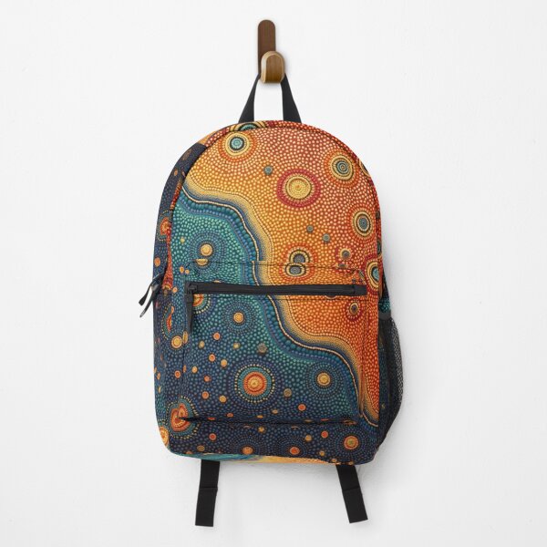 Item preview, Aboriginal Inspired Art - Pointillist Beach designed and sold by GrinGalore.