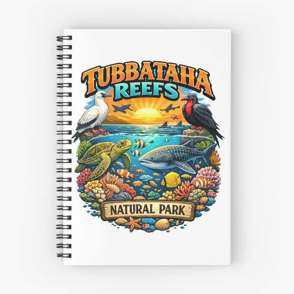 Item preview, Tubbataha Reefs Natural Park – Marine Life Conservation Art designed and sold by ZayCreates.
