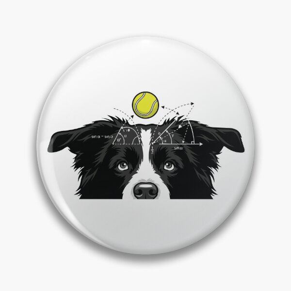 Item preview, Calculating Ball Trajectory Smart Border Collie designed and sold by Petzzz.