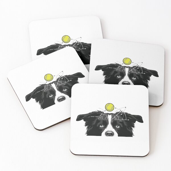 Item preview, Calculating Ball Trajectory Smart Border Collie designed and sold by Petzzz.