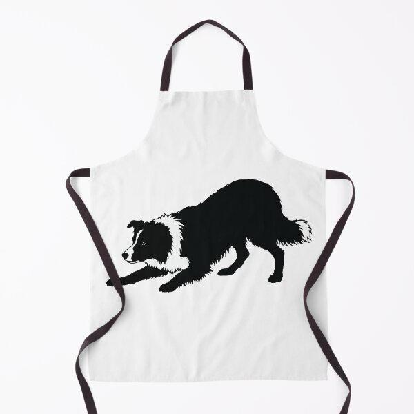 Item preview, The Crouch Herding Border Collie Silhouette designed and sold by Petzzz.