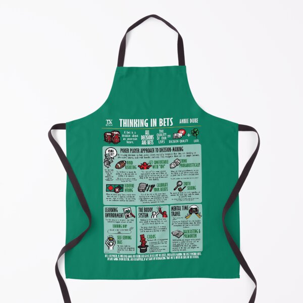 Item preview, Visual Book Summary Thinking in Bets (Annie Duke) designed and sold by TKsuited.