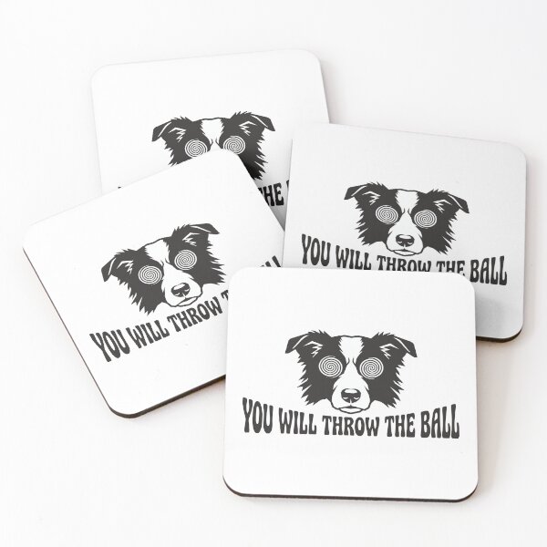 Item preview, You Will Throw The Ball Hypnotic Border Collie designed and sold by Petzzz.