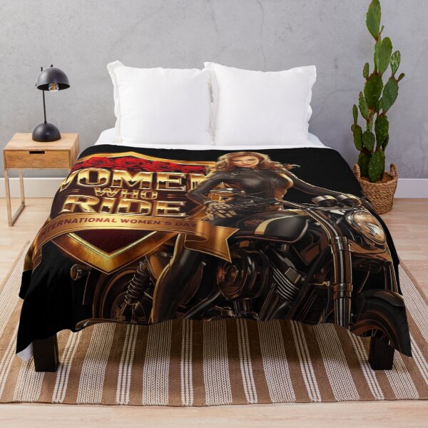 Item preview, Women Who Ride – International Women’s Day Biker designed and sold by YourTrendyTees.