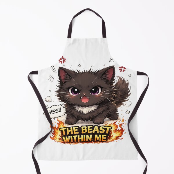 Item preview, The beast within me cat designed and sold by Peachy-Draws.