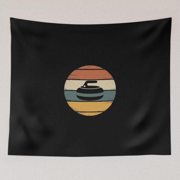Item preview, Retro Curling Stone  designed and sold by jkrphoto.