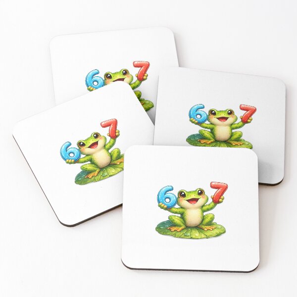 Item preview, Frog sweet 6/7 six seven smile animal green  designed and sold by ArtBlueCloud.