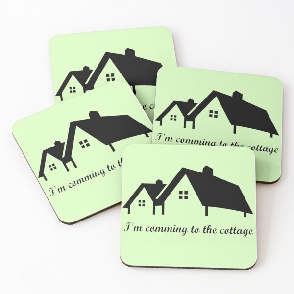 Item preview, I'm Coming to the Cottage Sticker and t-shirt designed and sold by Khalid lq.
