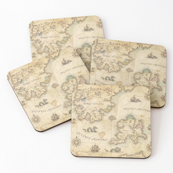 Item preview, Ancient Map Gift designed and sold by Nice Vibes Prints.