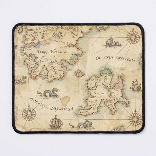 Item preview, Ancient Map Gift designed and sold by Nice Vibes Prints.