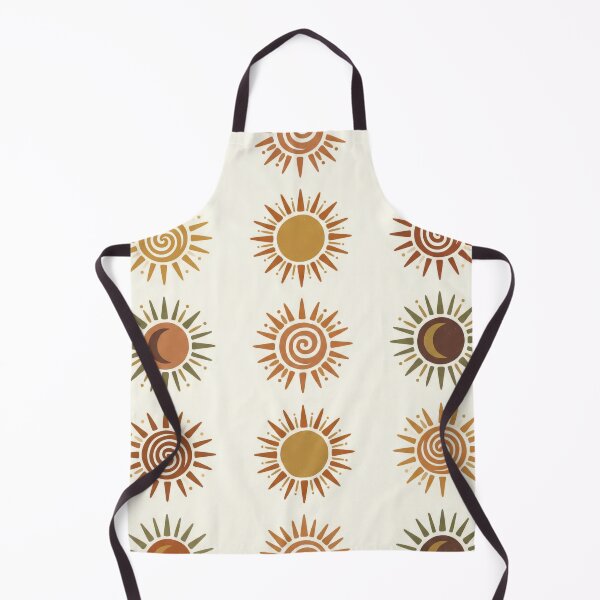 Item preview, Celestial Sun Symbols Pattern designed and sold by Nice Vibes Prints.