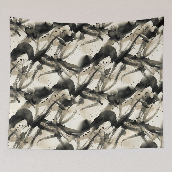 Item preview, Ink Brush Texture Abstract designed and sold by Nice Vibes Prints.