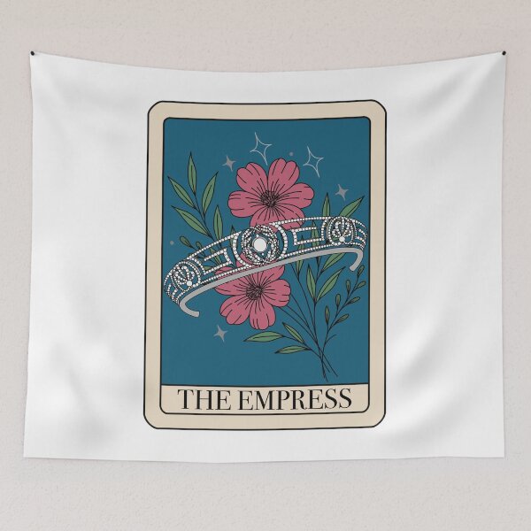 Item preview, Princess Andrew of Greece Meander Tiara Tarot Card. designed and sold by FreeOrca.