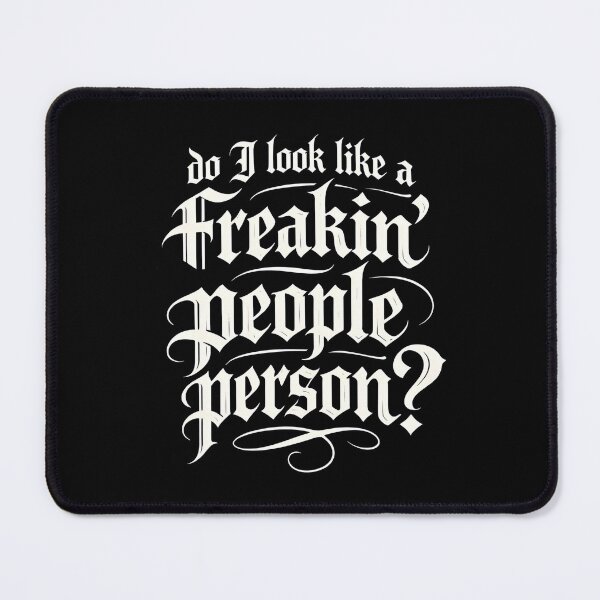 Item preview, Do I Look Like A Freakin People Person Funny Introvert designed and sold by DemureArtsy.