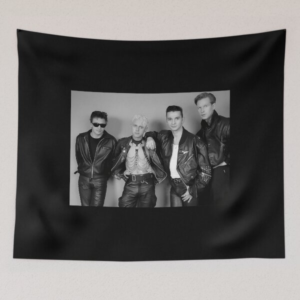 Item preview, Depeche Mode Black  White Band Portrait  Classic 80S Rock  designed and sold by PCBStores.