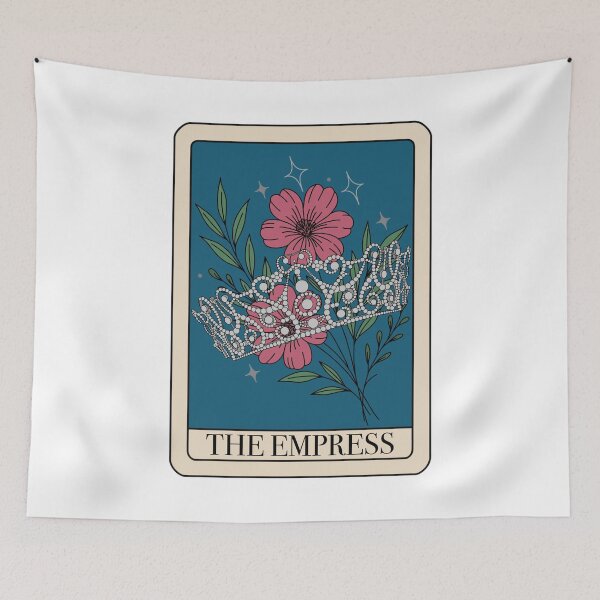 Item preview, Delhi Durbar Tiara Tarot Card designed and sold by FreeOrca.