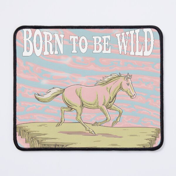 Item preview, Mustang born to be wild designed and sold by RaBeNature.