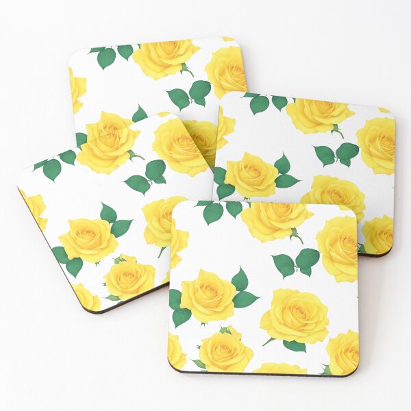 Item preview, Yellow Roses Seamless Pattern Floral Repeat Decorative Background designed and sold by sana designer.