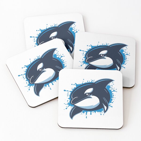 Item preview, Blue Splash Dolphin – Ocean Energy Vector Art designed and sold by Kavya Art.