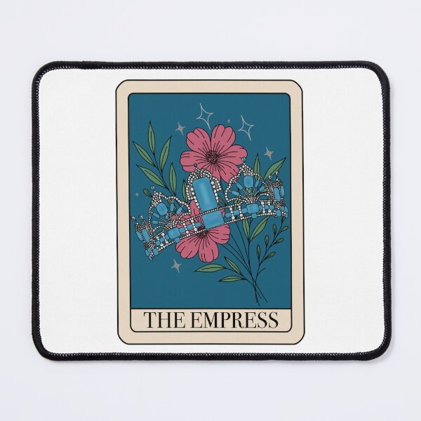 Item preview, Brazillian Aquamarine Tiara Tarot Card designed and sold by FreeOrca.