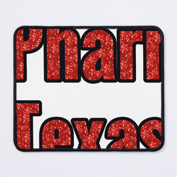 Item preview, Pharr Texas City Name With Red Rhinestone designed and sold by TheIconSmith.