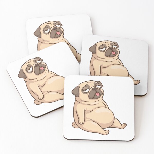 Item preview, Existing Is Exhausting Funny Lazy Pug Sitting designed and sold by Petzzz.