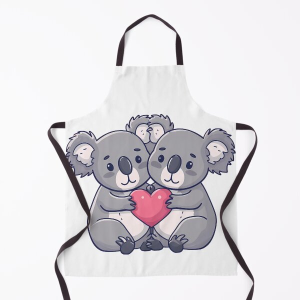 Item preview, Koala Family Hugging Heart Saint Valentine's Day - Cute Kawaii Koala Love Art Print designed and sold by DesignArtist.ia.