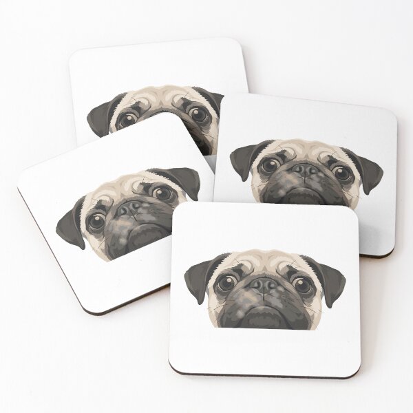 Item preview, Heavy Breathing Intensifies Funny Pug Face designed and sold by Petzzz.