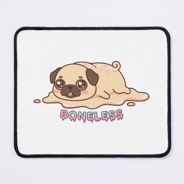 Item preview, Boneless Pug Melting Dog Liquid Art designed and sold by Petzzz.
