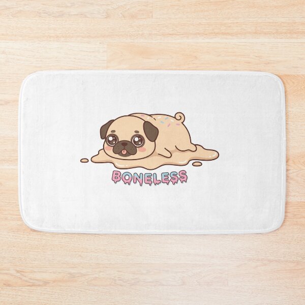 Item preview, Boneless Pug Melting Dog Liquid Art designed and sold by Petzzz.
