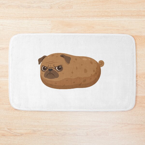 Item preview, Pugato The Pug Potato Funny Food Pun designed and sold by Petzzz.