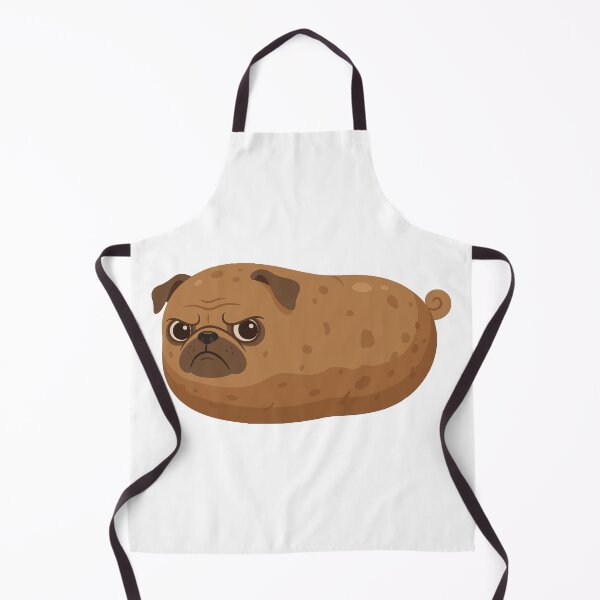 Item preview, Pugato The Pug Potato Funny Food Pun designed and sold by Petzzz.