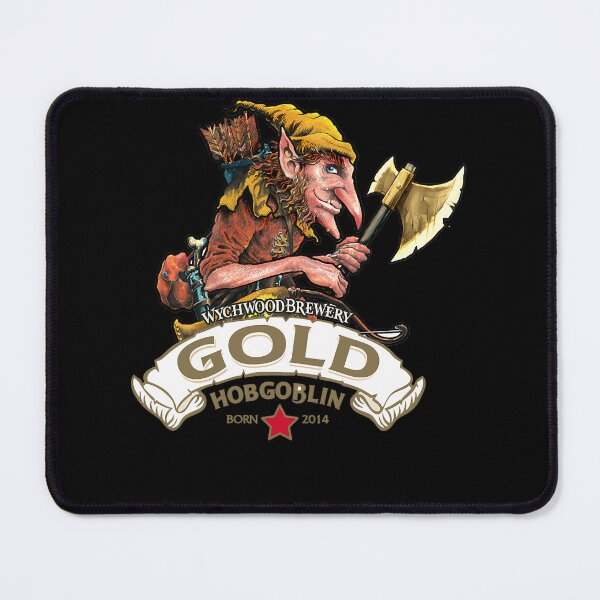 Item preview, Hobgoblin Gold Wychwood Brewery  designed and sold by Alexandra Sokolsky.