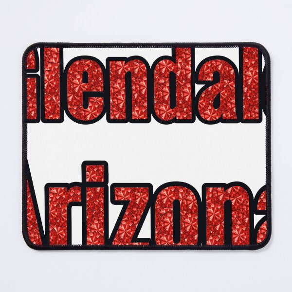 Item preview, Glendale Arizona City Name With Red Rhinestone designed and sold by TheIconSmith.