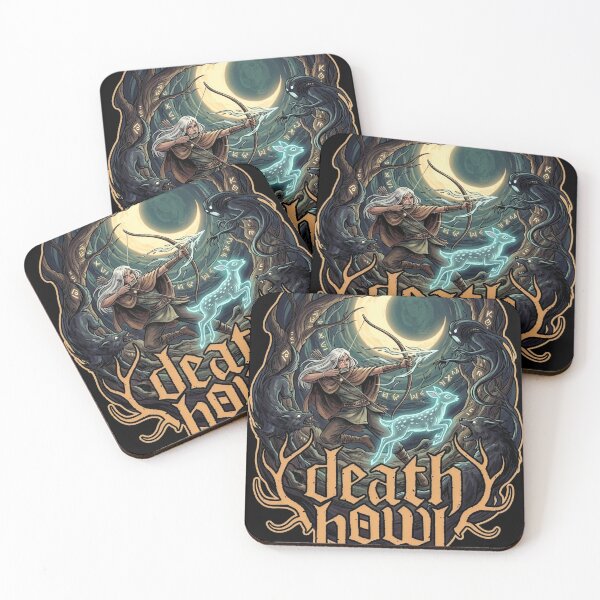 Item preview, Death Howl Spirit Realm Deck Builder Game Fan Art designed and sold by Senpaiwaves.