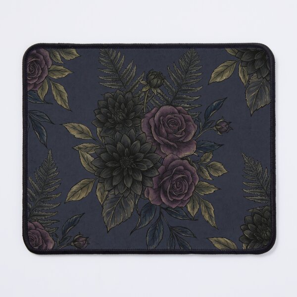 Item preview, Dark Floral Art designed and sold by Nice Vibes Prints.