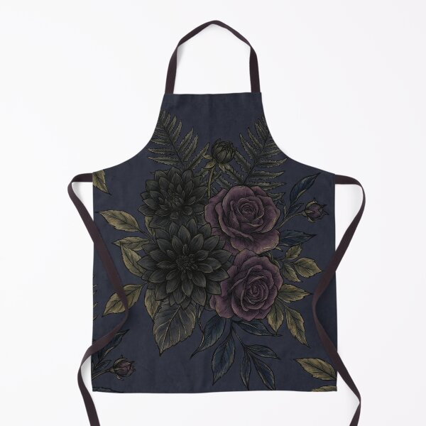 Item preview, Dark Floral Art designed and sold by Nice Vibes Prints.