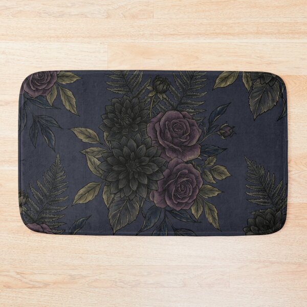 Item preview, Dark Floral Art designed and sold by Nice Vibes Prints.