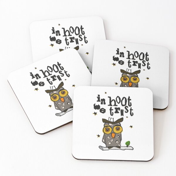 Item preview, WISE OWL | IN HOOT WE TRUST designed and sold by axelle1410.