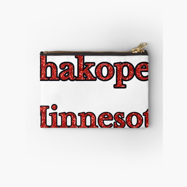 Item preview, Shakopee Minnesota City Name With Red Rhinestone designed and sold by TheIconSmith.