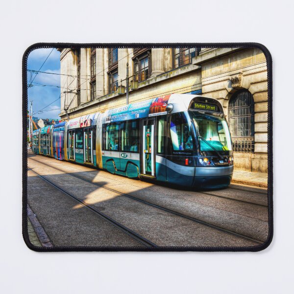 Item preview, Nottingham Tram on Station Street – Urban Cityscape designed and sold by Paul Thompson Photography.