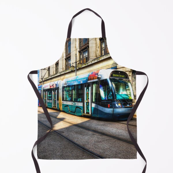Item preview, Nottingham Tram on Station Street – Urban Cityscape designed and sold by Paul Thompson Photography.