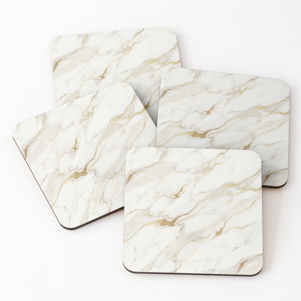 Item preview, White Marble Gold designed and sold by Nice Vibes Prints.