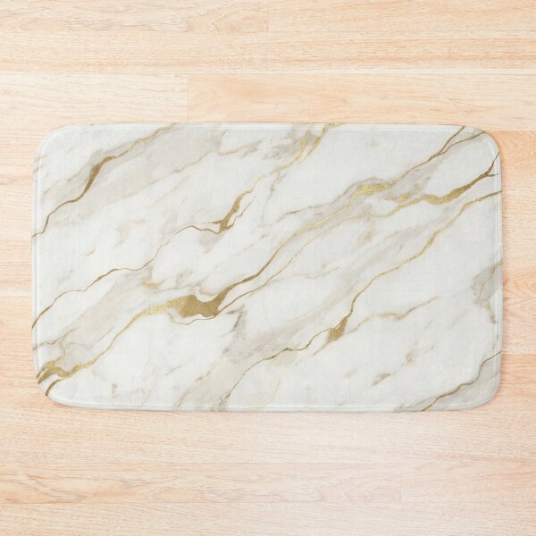 Item preview, White Marble Gold designed and sold by Nice Vibes Prints.